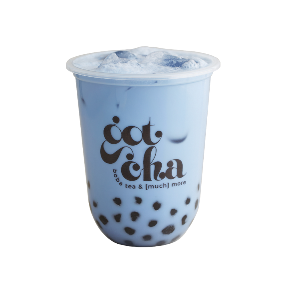 Blue moon milk tea