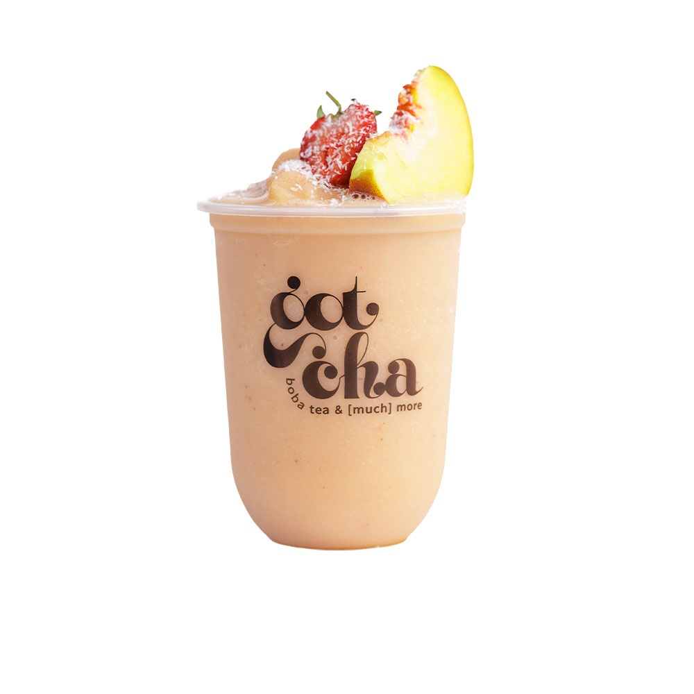 Peachy coco smoothie